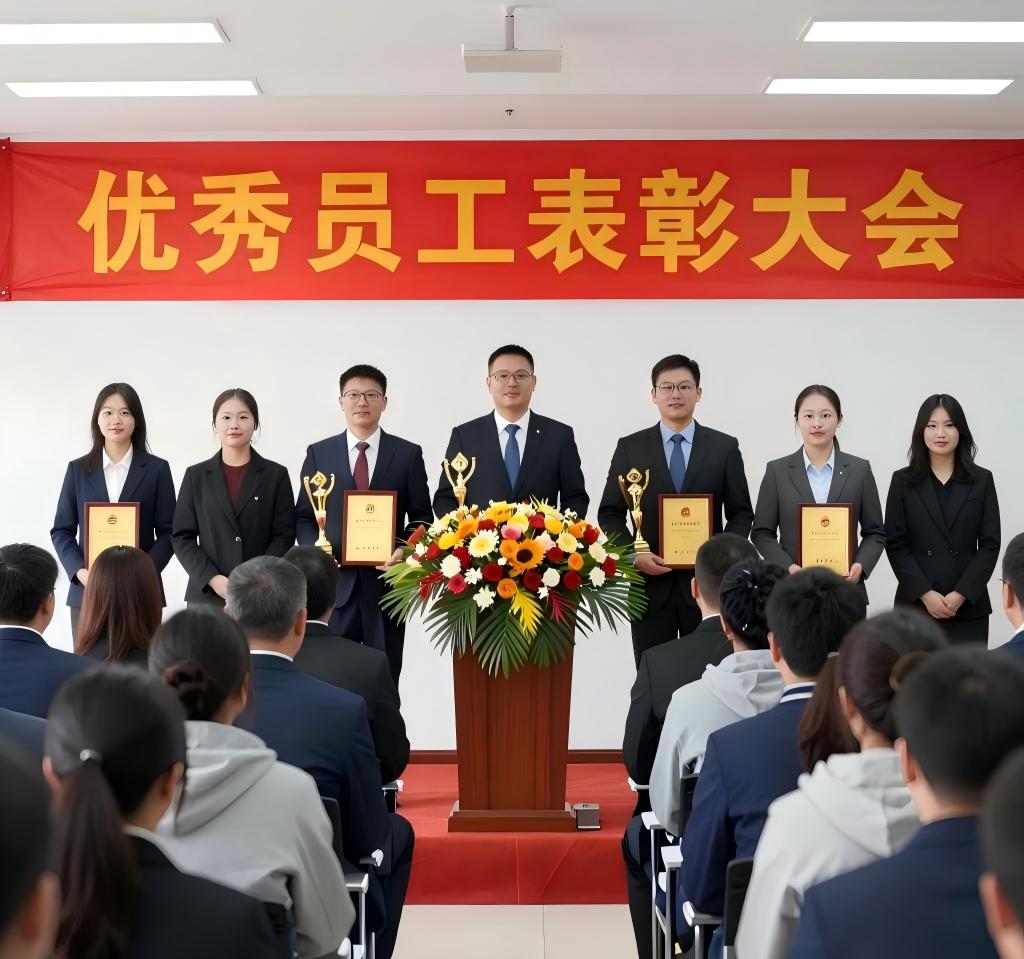 Hylde kæmperne og opbygge en ny rejse sammen - Shenzhen New Hongda Electric Heating Technology Employee Commendation Conference blev afholdt med succes